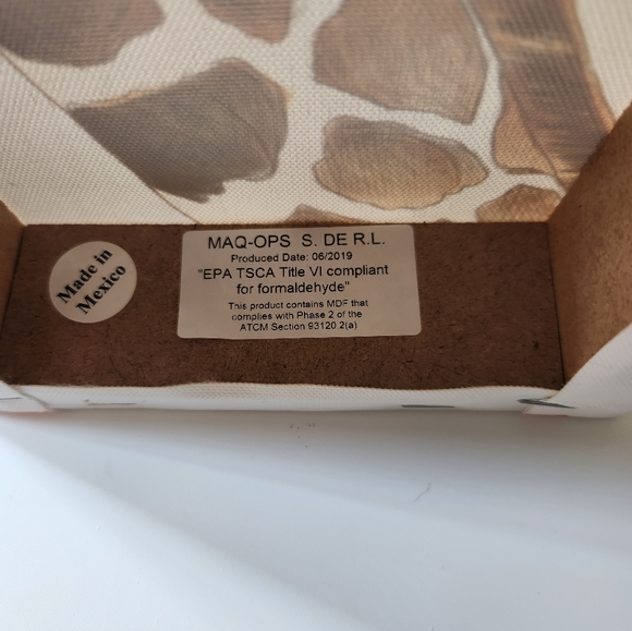 Giraffe Canvas Print - Picture 7 of 9